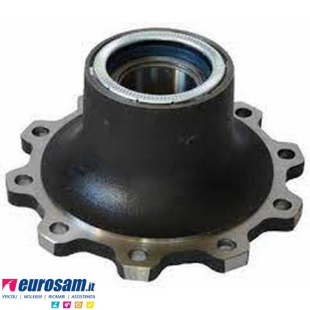 Mozzo ruota nudo Battaglino Bpw assale autosterzante 7,5 Ton
