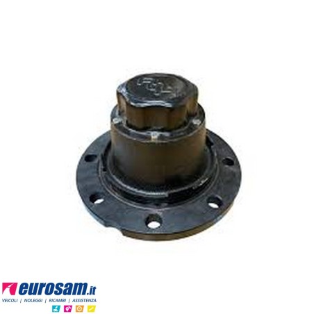 Mozzo ruota nudo assali Meritor R.o.r. serie "TM" -19''1/2 impianto frenante dx195 elsa 195 8 fori