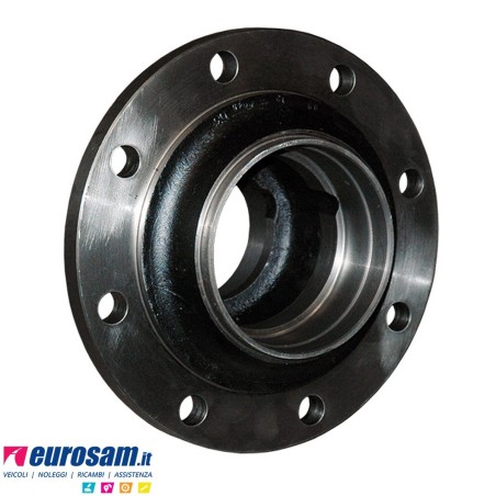 Mozzo ruota nudo assali Meritor R.o.r. serie "TM" -15''-19''1/2 8 fori