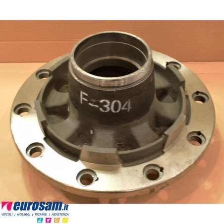 Mozzo ruota nudo assale Bpw sistema Eco 10-12 ton serie HS HZ calotta m136x2,5