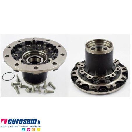 Mozzo ruota assali Mercedes Jost tipo TE4 TE5 con cuscinetto Oe quality e bulloni