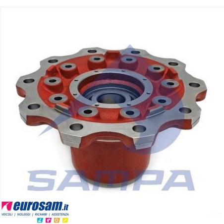 Mozzo ruota nudo rimorchio assale Mercedes tipo discos nr5