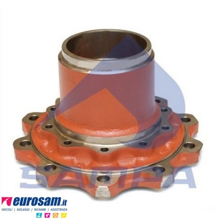 Mozzo ruota nudo rimorchio assale Mercedes tipo discos nr5
