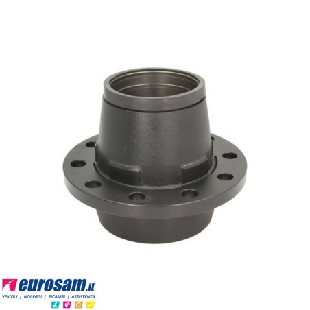 Mozzo ruota completo assale Bpw sistema Eco Plus 10-12 ton serie K  con cuscinetti e calotta Oe quality