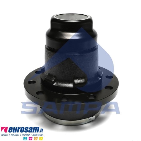 Mozzo ruota completo assale Bpw sistema Eco Maxx 10-12 ton serie K NZ calotta m136x2,5