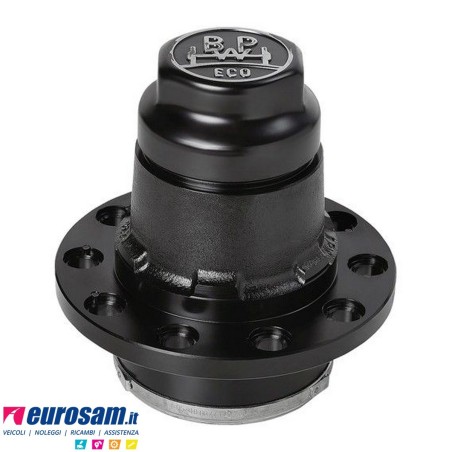 Mozzo ruota assale Bpw sistema Eco 10-12 ton serie K NZ calotta m135x2 con cuscinetti e calotta Oe quality