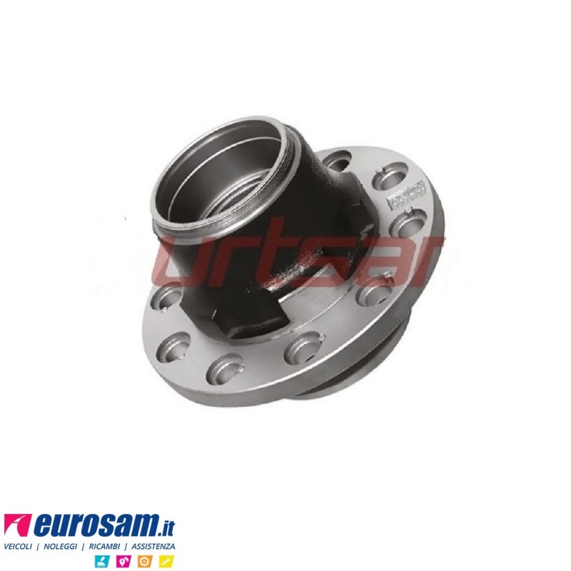 Mozzo ruota nudo assale Bpw sistema Eco 6,4-8-9 ton serie K NS NZ c...
