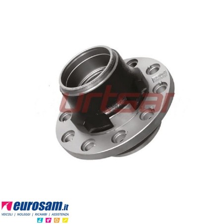 Mozzo ruota nudo assale Bpw sistema Eco 6,4-8-9 ton serie K NS NZ calotta m125x2