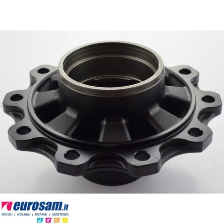 Mozzo ruota nudo assale Bpw sistema Eco Maxx 10-12 ton serie HSF HZF SHS calotta int. M136x2,5