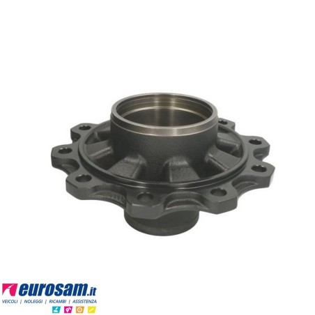 Mozzo ruota nudo assale Bpw sistema Eco Maxx 10-12 ton serie HSF HZF SHS calotta int. M136x2,5