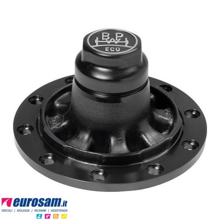 Mozzo ruota assale Bpw sistema Eco 10-12 ton serie HS HZ calotta m136x2,5 con cuscinetti e calotta Oe quality