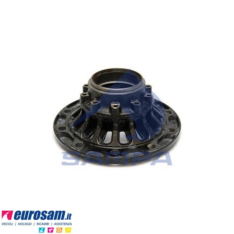 Mozzo ruota nudo assale Saf 19"1/2 freno a disco tipo SKRB9019/9022...