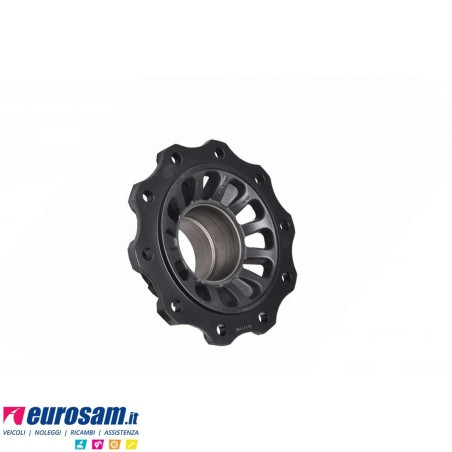 Mozzo ruota nudo assale Saf 19"1/2 freno a disco tipo SKRB9019/9022 integrale