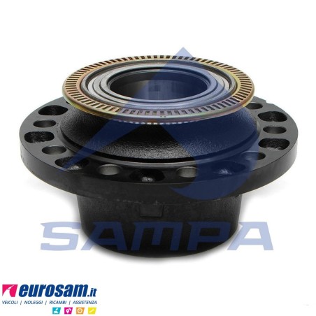 Mozzo ruota completo assale Saf 15'' freno a tamburo generazione 06 tipo S7 Z7/9/11 ZL9/11 massa frenante 300x200