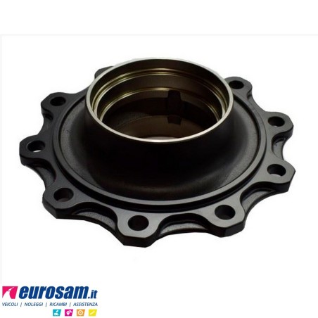 Mozzo ruota nudo assale Saf 22'' freno a tamburo tipo RSM6542/9042/20 RLSM9042/20 massa frenante 420x180/200