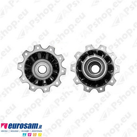 Mozzo ruota assale Saf 22'' freno a tamburo tipo SKRS9042 SK500 massa frenante 420x180 cuscinetti Oe quality
