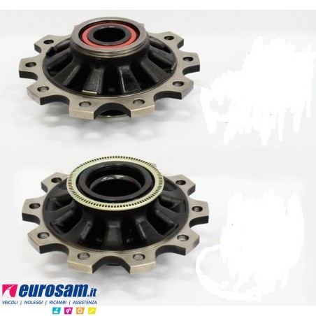 Mozzo ruota assale Saf 22'' freno a tamburo tipo SKRS9042 SK500 massa frenante 420x180 cuscinetti Oe quality