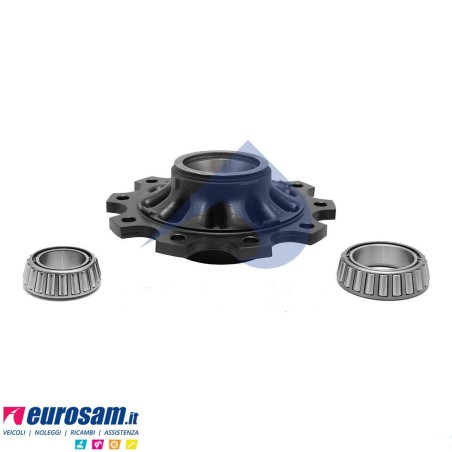 Mozzo ruota completo assale Saf 22'' freno a tamburo tipo SKRS9042 SK500 massa frenante 420x180