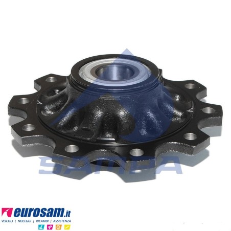 Mozzo ruota completo assale Saf 22'' freno a tamburo tipo SKRS9042 SK500 massa frenante 420x180