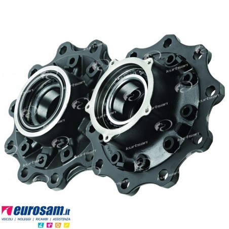 Mozzo ruota assale Meritor R.o.r. serie TA TC impianto frenante D Duco Elsa 2 con cuscinetti e calotta Oe quality
