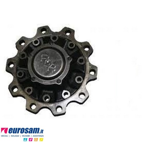 Mozzo ruota assale Meritor R.o.r. serie LM impianto frenante Dx195 Elsa 2 Elsa 195 con cuscinetti e calotta Oe quality