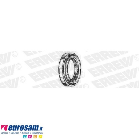 Paraolio mozzo 167x145x13 rimorchio assale Bpw O/Cava Omr