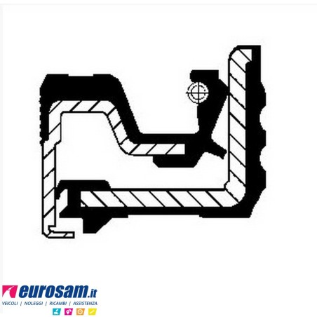 Paraolio interno mozzo 170x141,5x16 Scania