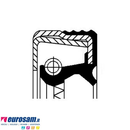 Paraolio interno mozzo 90x70x12 Iveco generale