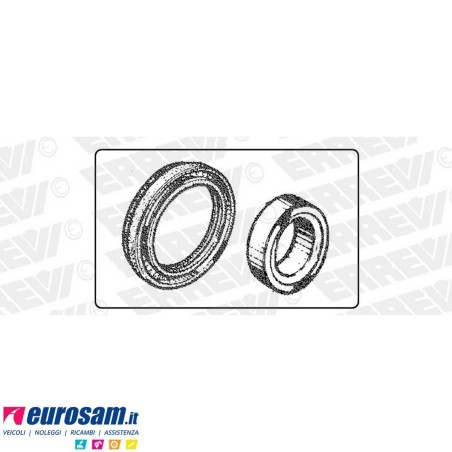 Kit paraolio mozzo posteriore 175x145x13 Man