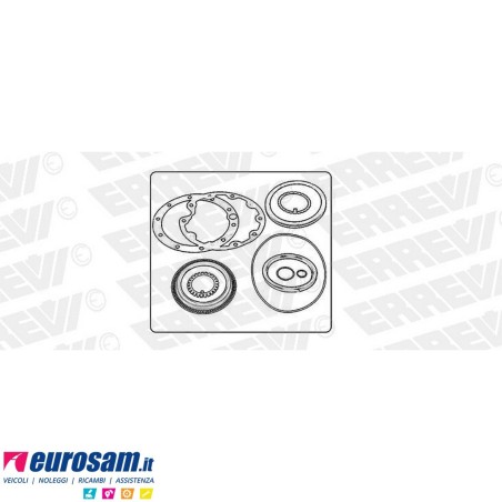 Kit paraolio mozzo posteriore Mercedes