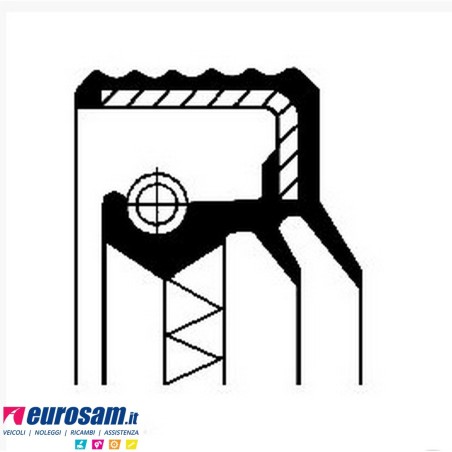 Paraolio mozzo 160x120x15 Renault