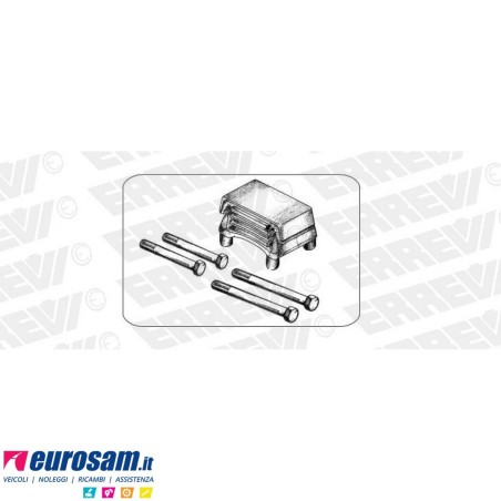 Kit 5 pz paracolpo balestra lato sinistro Man F2000 Tga Tgm Tgs Tgx