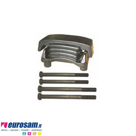 Kit 5 pz paracolpo balestra lato sinistro Man F2000 Tga Tgm Tgs Tgx
