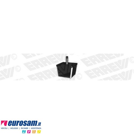 Tassello in gomma paracolpo balestra Iveco 160NC/NT 300/300PC 684N/NP/T/TP 697