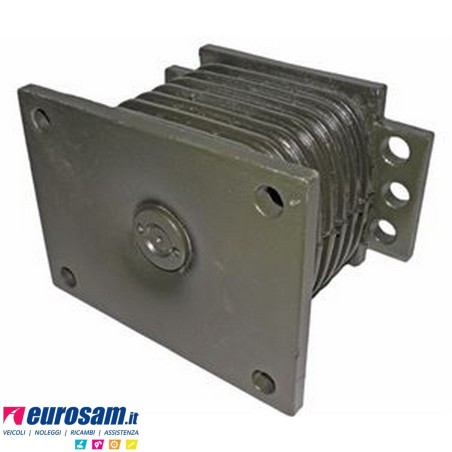 Tassello in gomma paracolpo sospensione post Volvo F7 FL7/10 N10/NL10 F10/12 FH12/16 F16