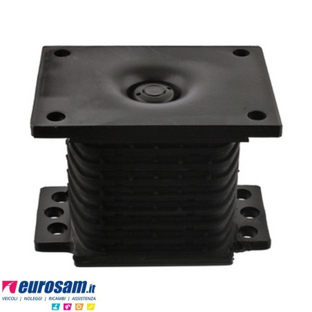 Tassello in gomma paracolpo sospensione post Volvo F7 FL7/10 N10/NL10 F10/12 FH12/16 F16