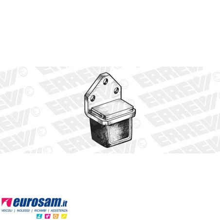 Tassello paracolpo telaio-ponte Iveco Eurocargo e Tector 180 Eurotech/star Stralis
