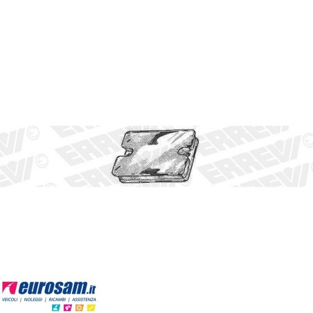 Tassello distanziale balestra parte post Iveco Eurocargo/tech/star/trakker Stralis