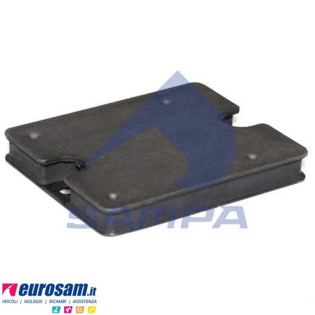 Tassello distanziale balestra parte post Iveco Eurocargo/tech/star/trakker Stralis