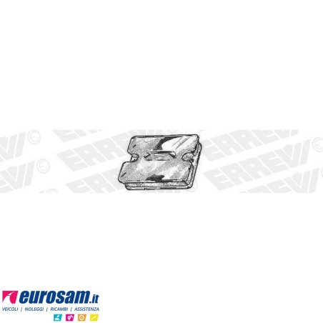 Tassello distanziale balestra parte ant Iveco Eurocargo/tech/star/trakker Stralis
