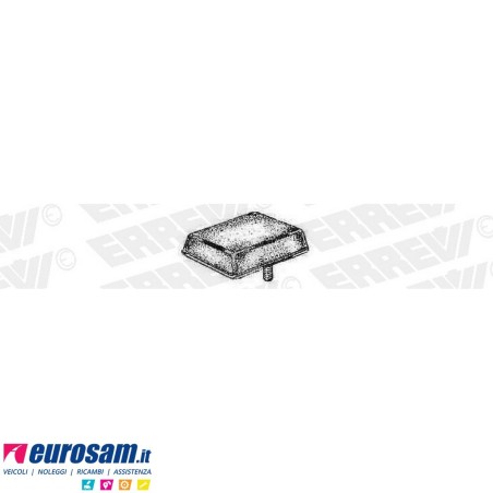 Tassello paracolpo balestra Iveco Eurostar Eurotech