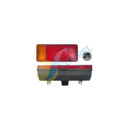 fanale posteriore completo sx iveco daily 96