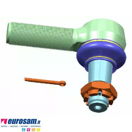 Testina avantreno destra Mercedes Actros Atego Axor Man