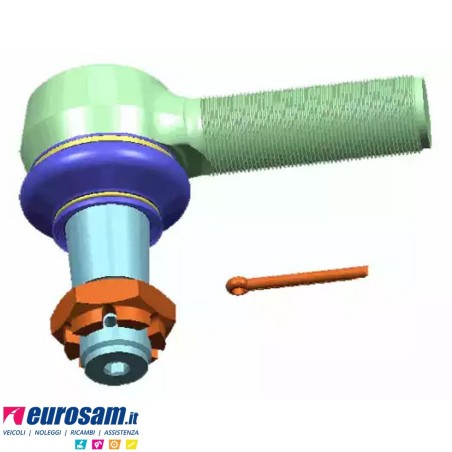 Testina avantreno sinistra Mercedes Actros Atego Axor Man