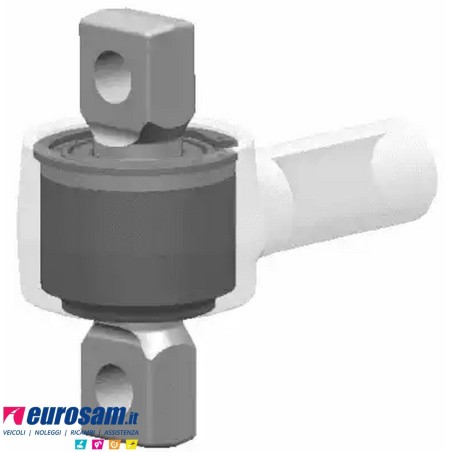 Kit riparazione revisione trapezio reazione Mercedes O404 O405