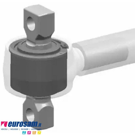 Kit riparazione revisione trapezio reazione Mercedes Actros Axor Zetros