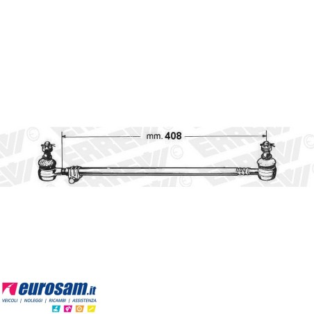 Tirante sterzo completo Iveco Daily Duty 30.8 35.8 40.8 L.408