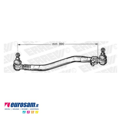 Tirante sterzo completo...