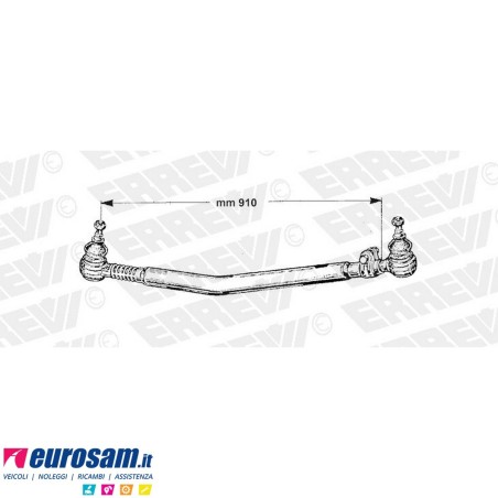 Tirante sterzo completo Renault Midlum Volvo FL L.910