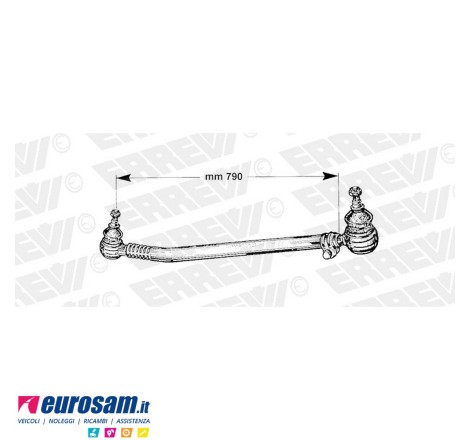 Tirante sterzo completo...